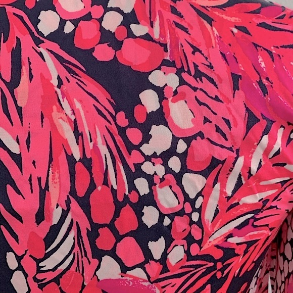 Lilly Pulitzer Felizia Silk Faux Wrap Dress - Picture 9 of 16